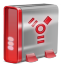 Red Firewire Icon 64x64 png